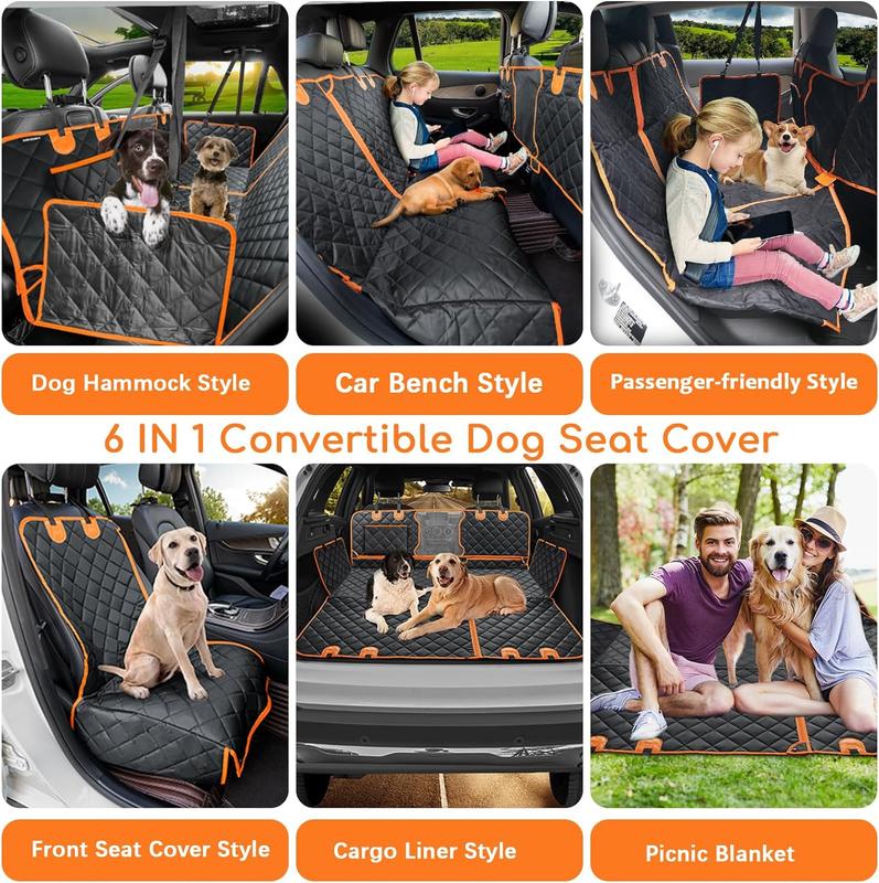 Dog Car Seat Cover Waterproof Scratchproof Hammock