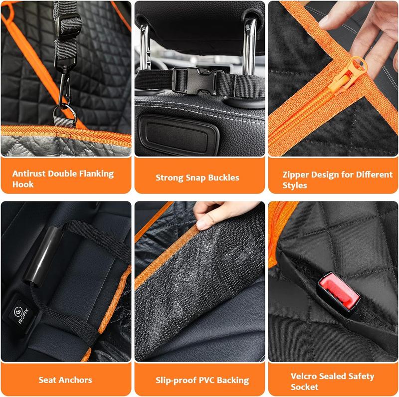 Dog Car Seat Cover Waterproof Scratchproof Hammock
