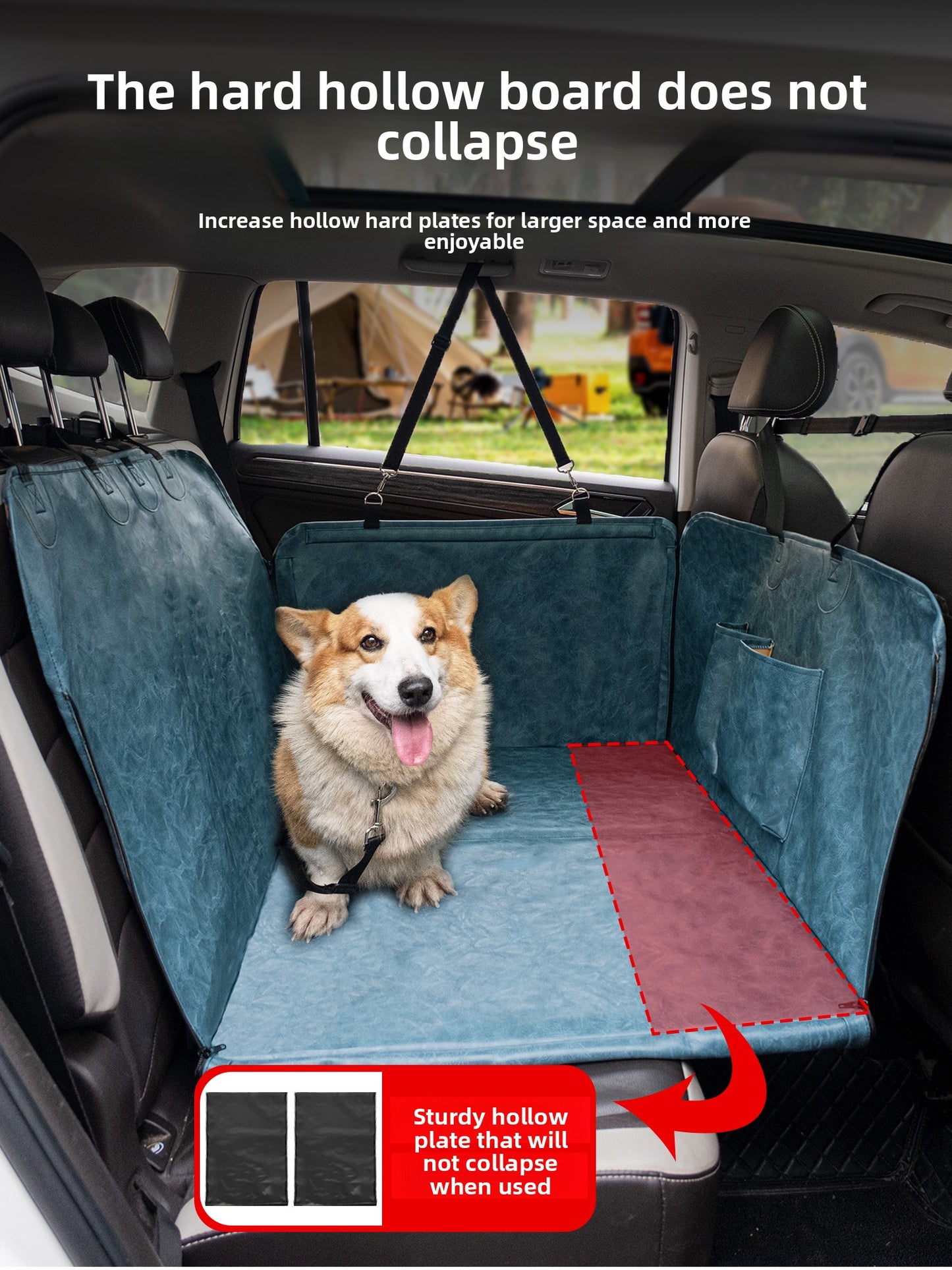 Pet Car Seat Cushion Dog Car Seat Travel Essential Seat Cover