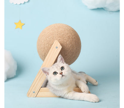 Interactive Power-Generating Cat Scratcher