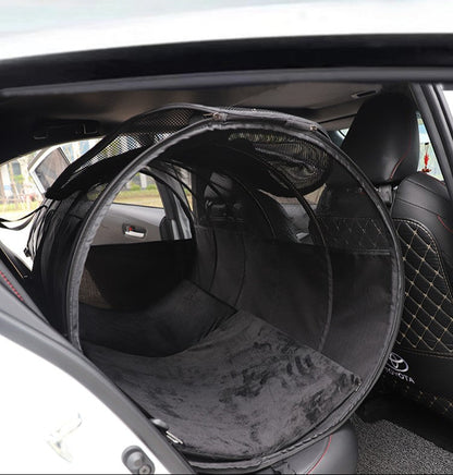 Car Cat Dog Car Cage out Large Golden Retriever Car Cage