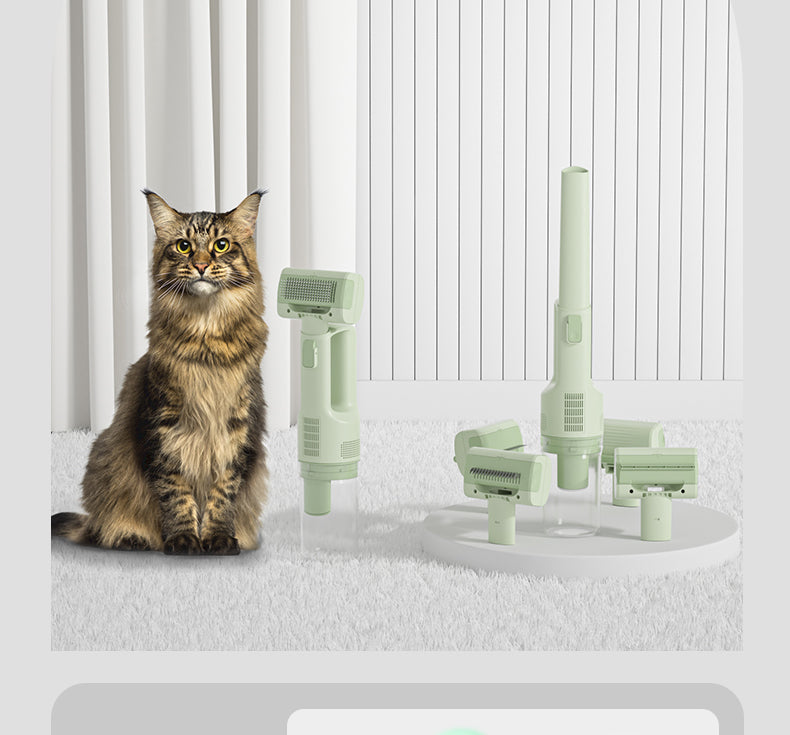 Pet Grooming Vacuum Set