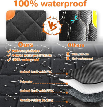 Dog Car Seat Cover Waterproof Scratchproof Hammock