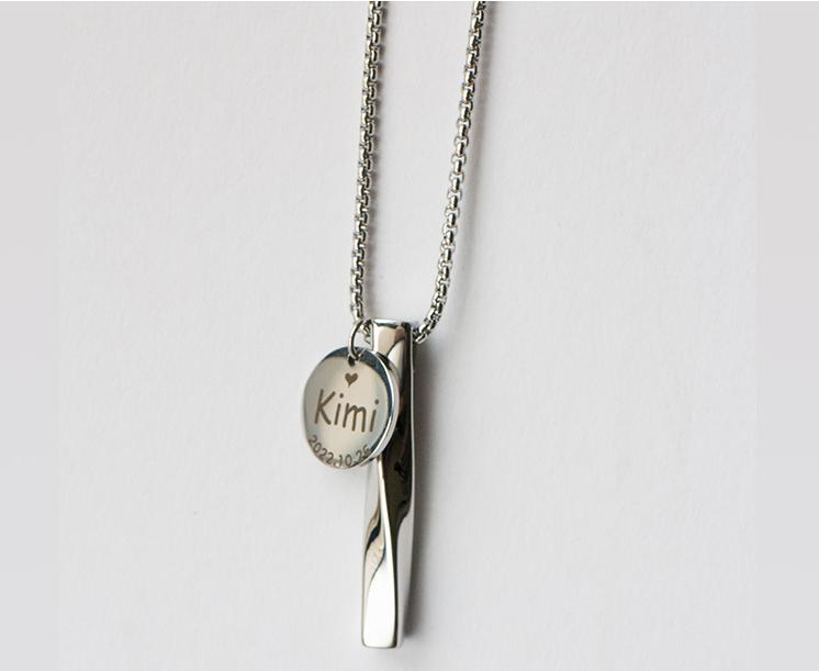 Pet Memorial Jewelry - Custom Paw Print & Hair Keepsake Pendant