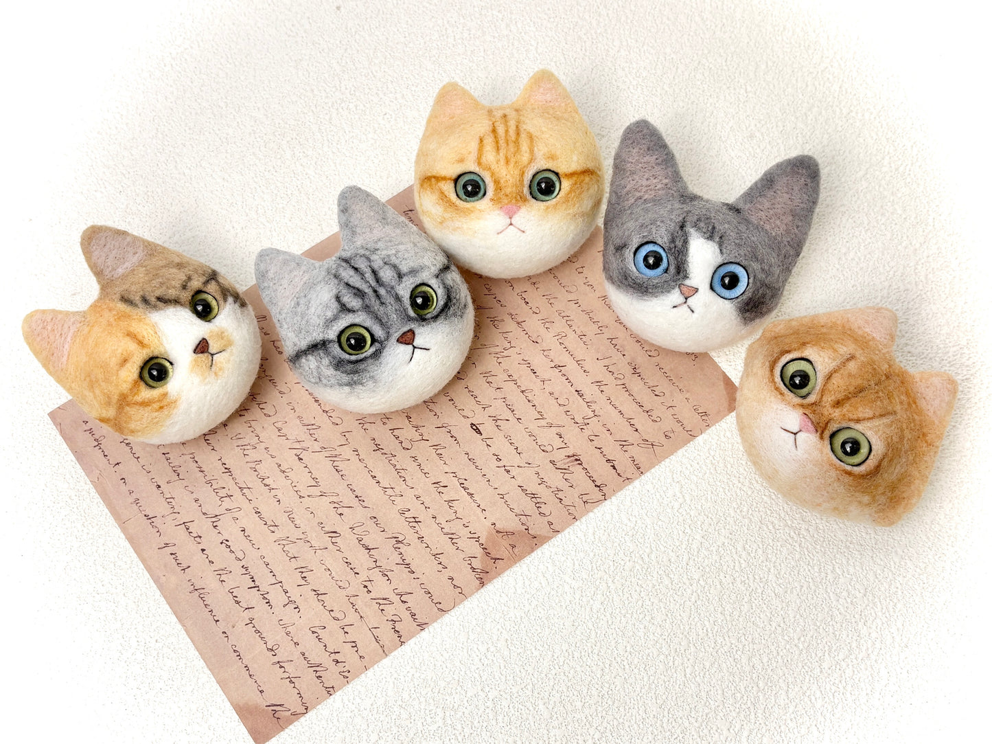 Customizable Wool Keychian Hanging  (6cm Whimsical Magnet)