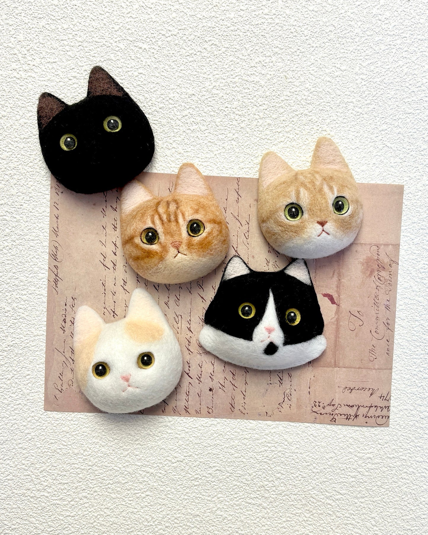 Customizable Wool Keychian Hanging  (6cm Whimsical Magnet)