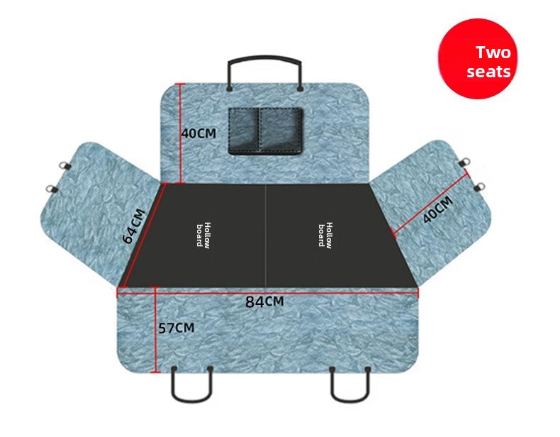 Pet Car Seat Cushion Dog Car Seat Travel Essential Seat Cover