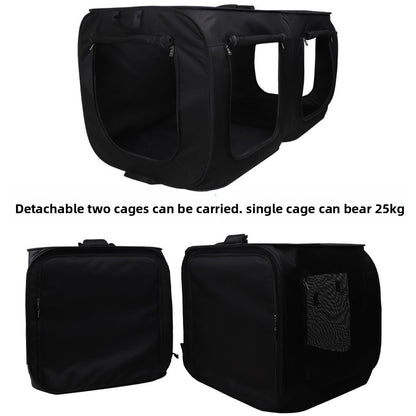 Car Cat Dog Car Cage out Large Golden Retriever Car Cage