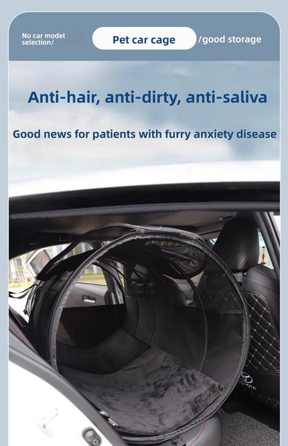 Car Cat Dog Car Cage out Large Golden Retriever Car Cage