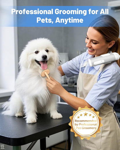 Hands-Free Pet Dryer: Low-Noise & 2X Faster Drying