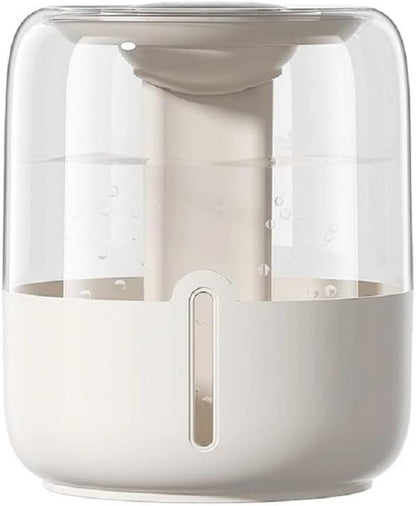 Anti-Gravity Effect Humidifier & Diffuser w/ Digital Clock | 8-Hr Runtime, Auto Shutoff, Mood Light