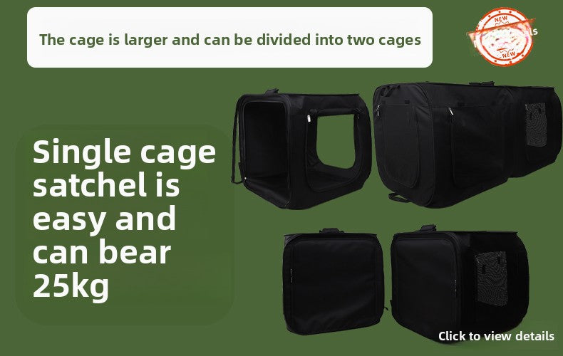 Car Cat Dog Car Cage out Large Golden Retriever Car Cage