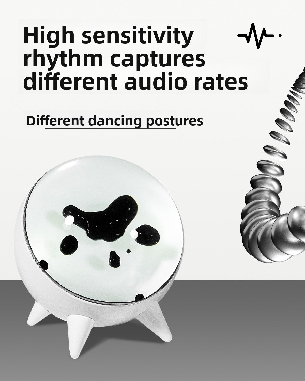 Venom Rhythm Light: Magnetic Fluid Music Visualizer