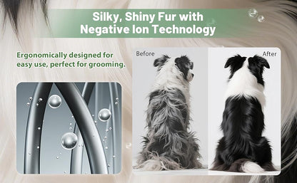 Hands-Free Pet Dryer: Low-Noise & 2X Faster Drying