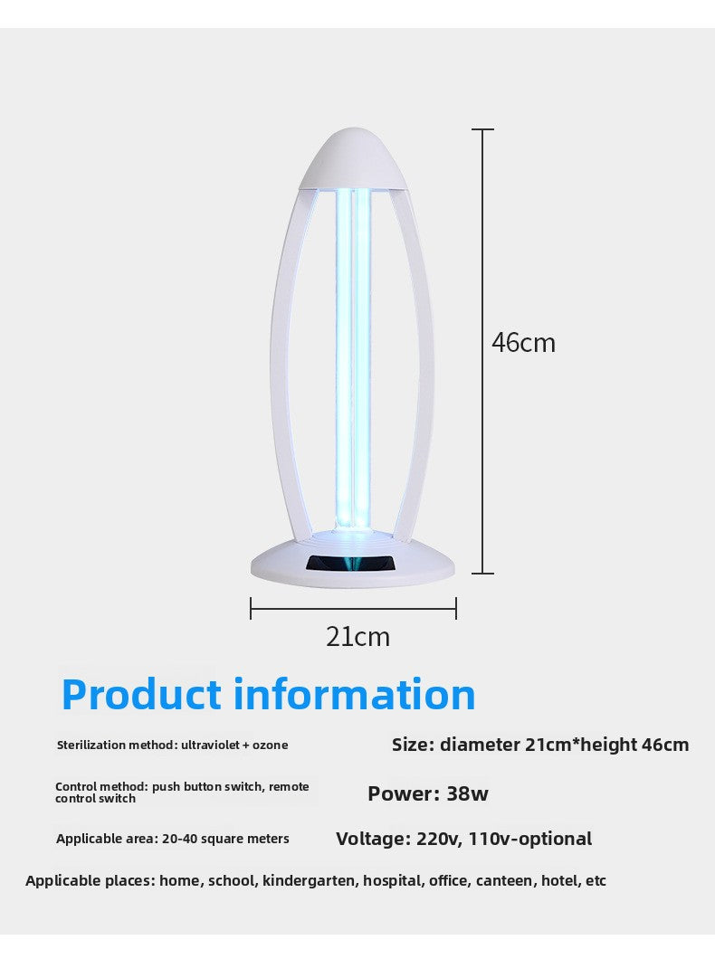 UV-C Pet Sanitizer Pro: Portable Disinfection Lamp