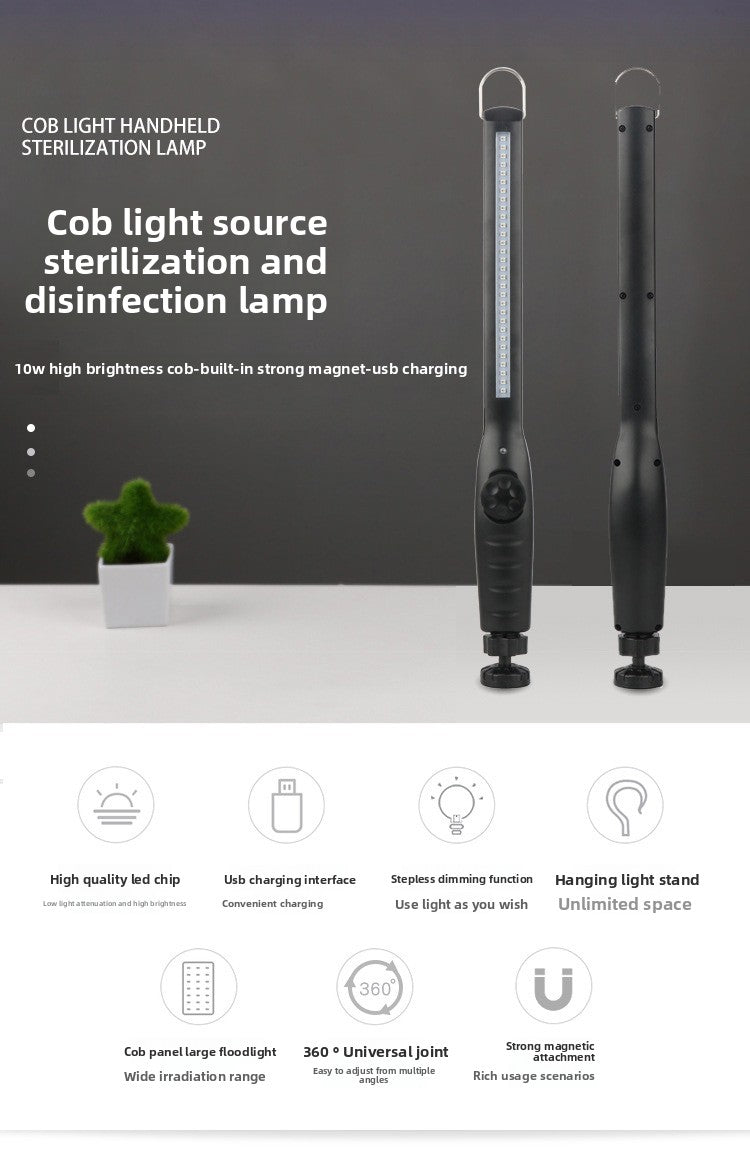 UV-C Pet Sanitizer Pro: Portable Disinfection Lamp