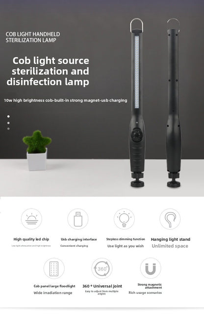 UV-C Pet Sanitizer Pro: Portable Disinfection Lamp