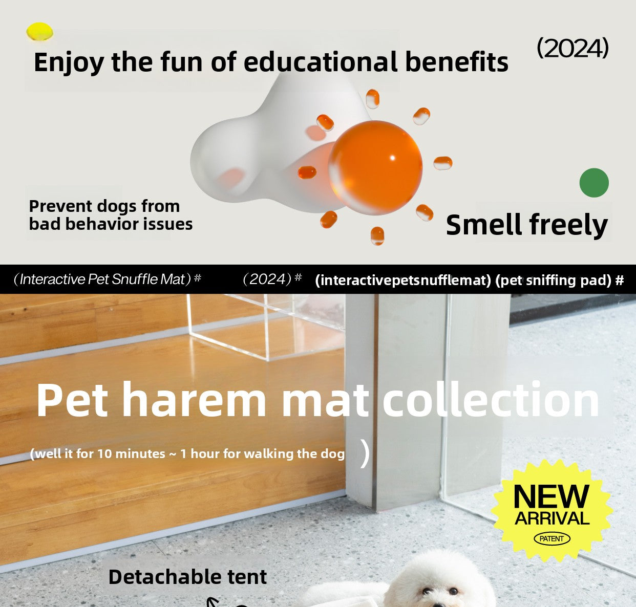 Dog Cat Toy Smell Interactive Puzzle Food Hiding Pad Relieving Stuffy