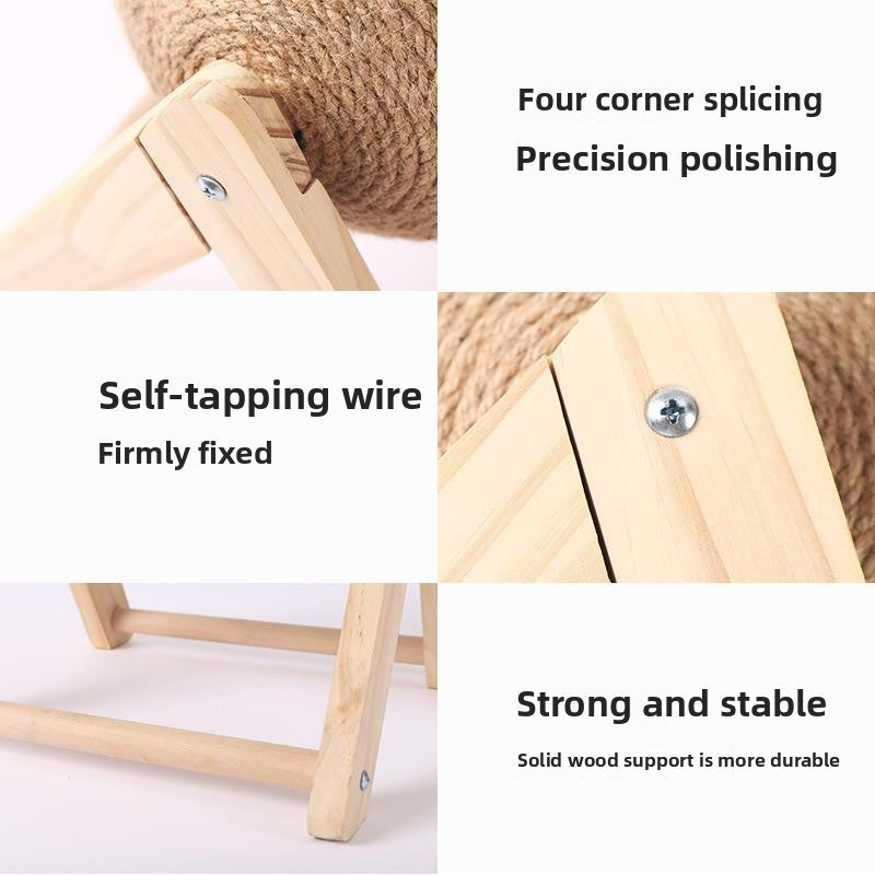 Interactive Power-Generating Cat Scratcher