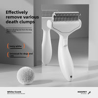 [Efficiently Remove Hair Knots with One Click] (Ivory White)