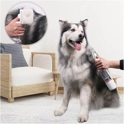 100W 14Kpa Pet Vacuum Cleaner USB Rechargeable Pet Brush  Vacuum Cleaner