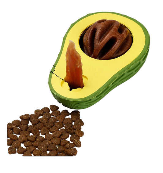 Dog Toy Treat Dispensing Ball Durable Chew Toy