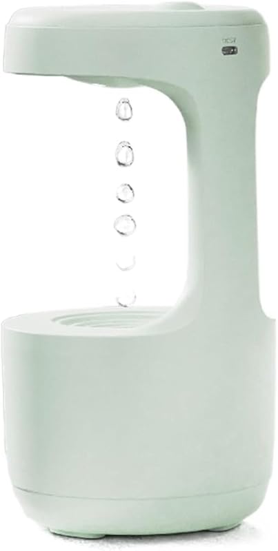 Anti-Gravity Effect Humidifier & Diffuser w/ Digital Clock | 8-Hr Runtime, Auto Shutoff, Mood Light