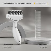 【Special Offer + 0.9 Yuan Upgrade】Ivory White Knot Comb + Classic Style Hair Comb