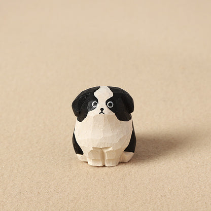 Hand-Carved Pet Memorial Charm - Basswood Keychain/Decor Gift