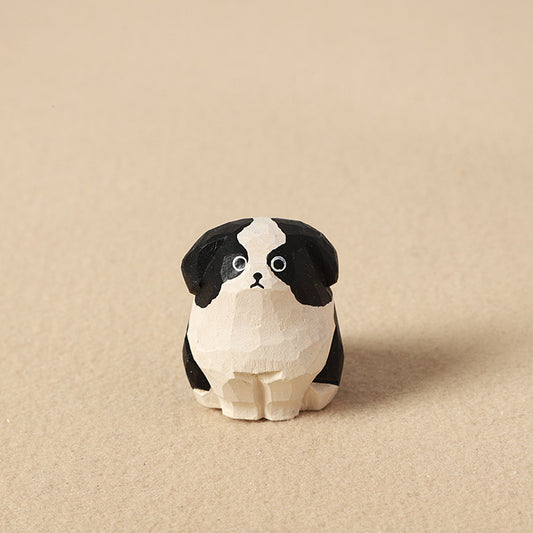 Hand-Carved Pet Memorial Charm - Basswood Keychain/Decor Gift