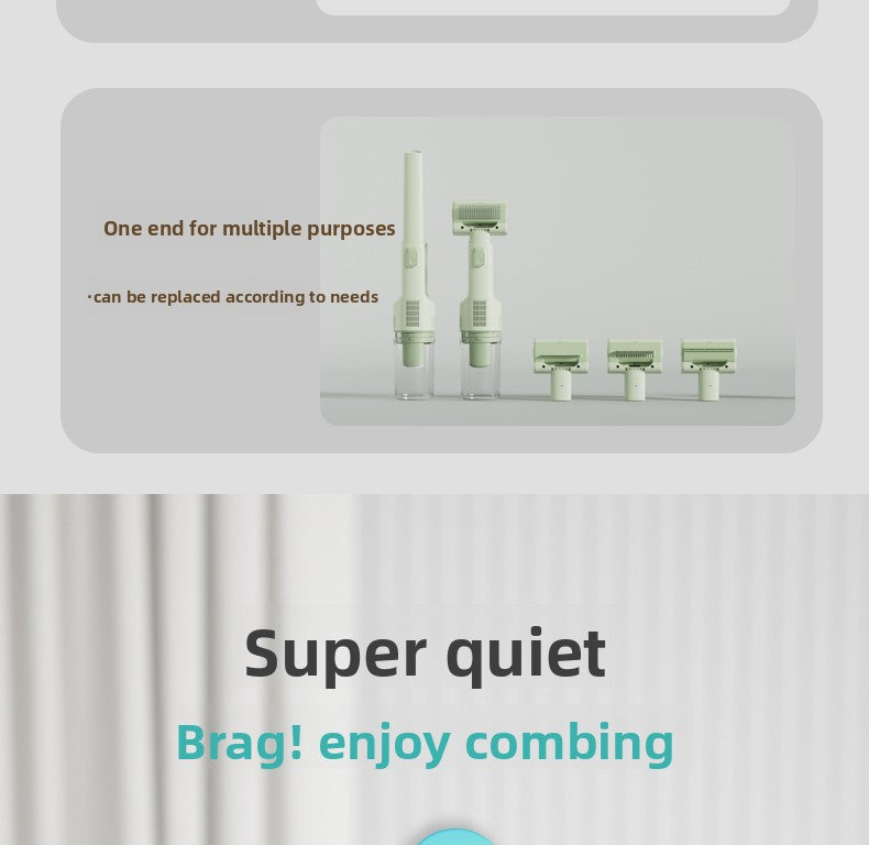 Pet Grooming Vacuum Set