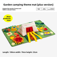 Garden Camping Theme Smell Mat plus Version