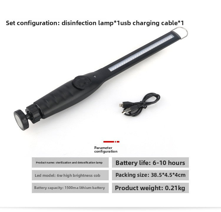 UV-C Pet Sanitizer Pro: Portable Disinfection Lamp