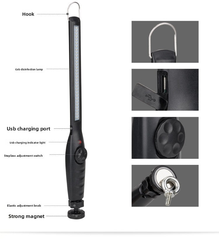 UV-C Pet Sanitizer Pro: Portable Disinfection Lamp